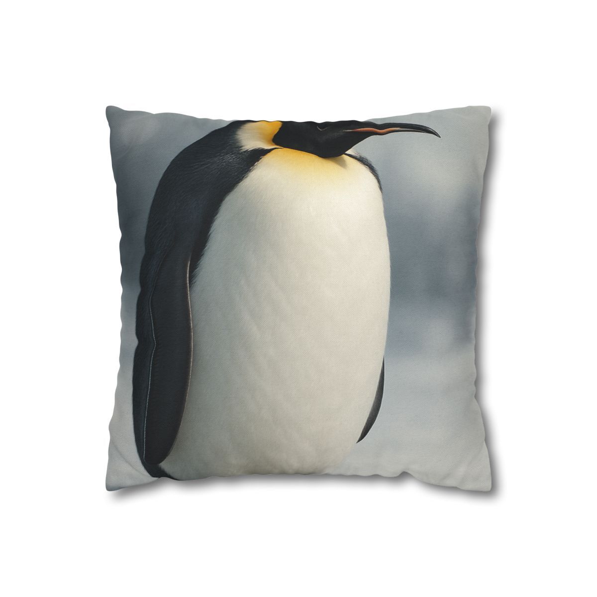 Moonlit Vigil Emperor Penguin soft cotton pillow cases