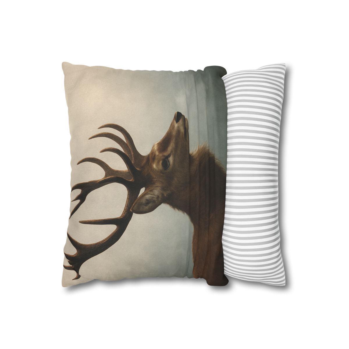 Morning Mist Red Deer Stag custom pillow cases