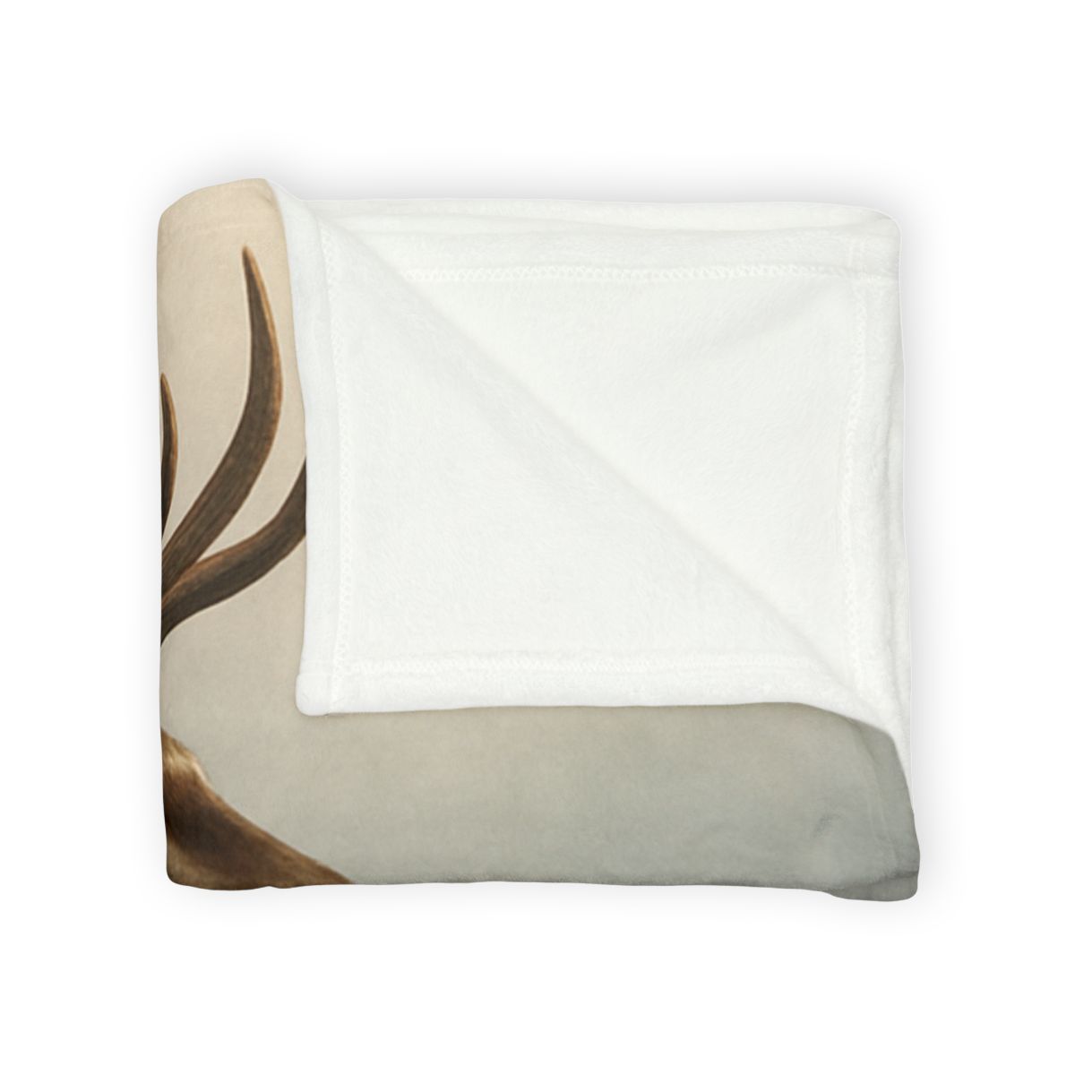 Morning Mist Red Deer Stag stylish throw blankets