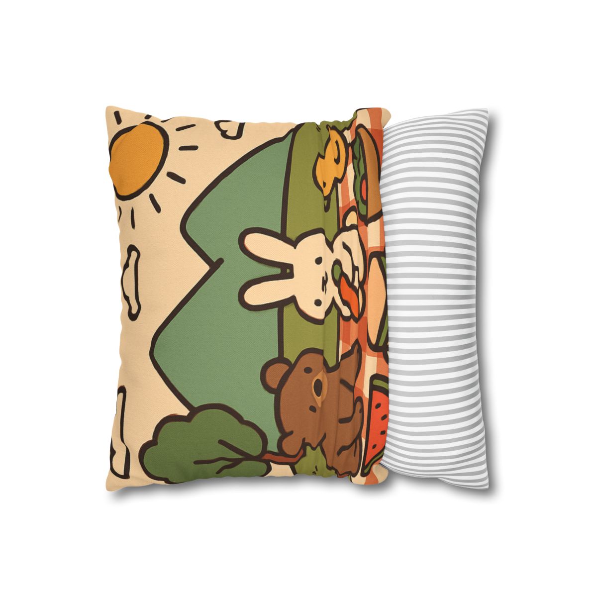 Mountain Picnic Pals custom pillow cases