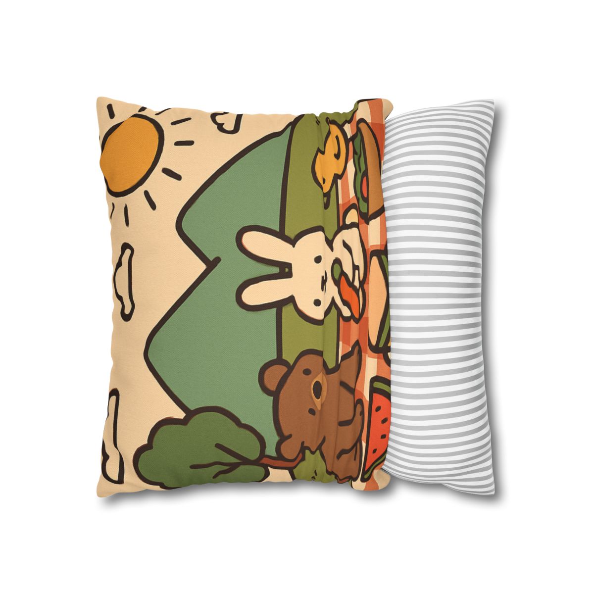 Mountain Picnic Pals custom pillow cases
