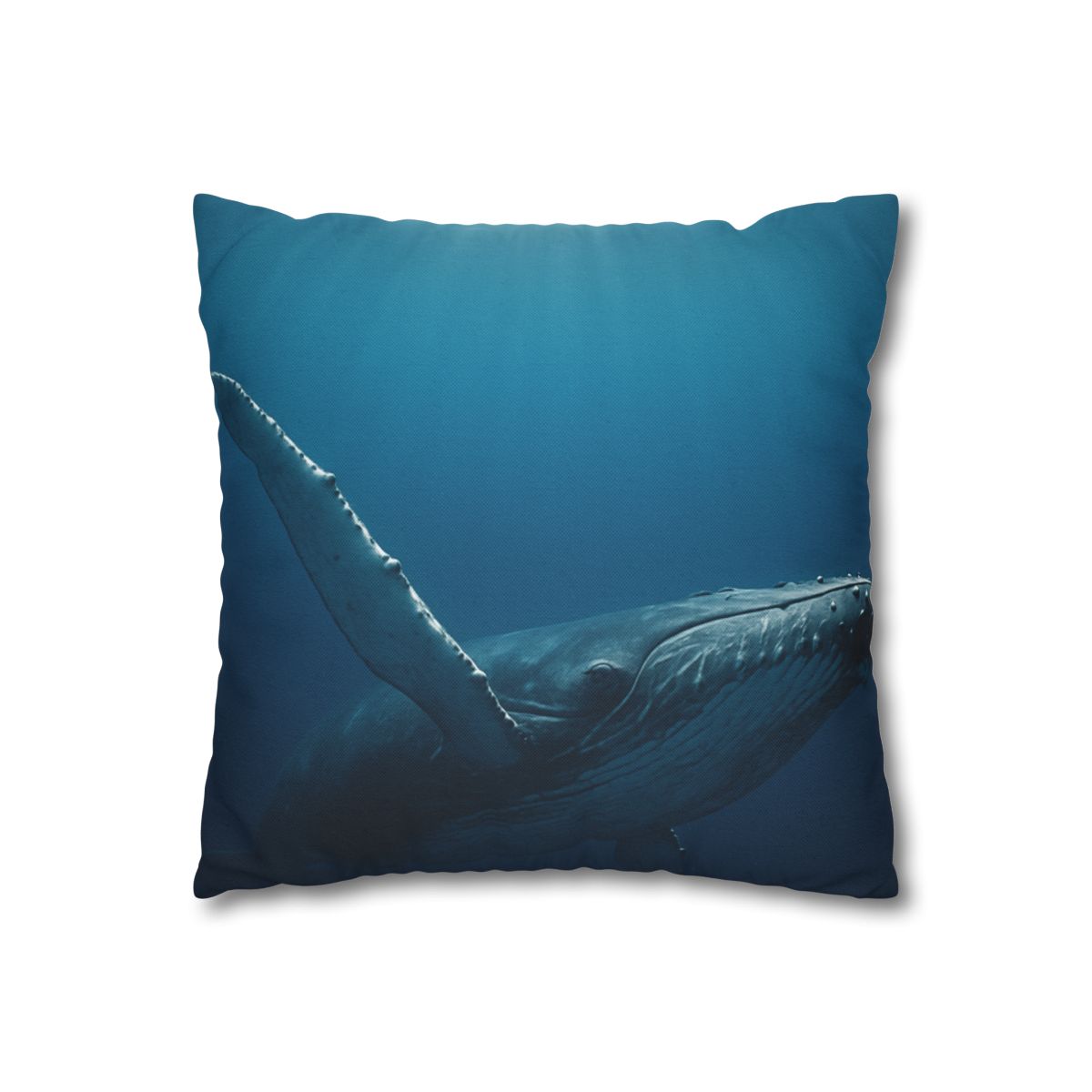 Nebula Dive Humpback Whale soft cotton pillow cases