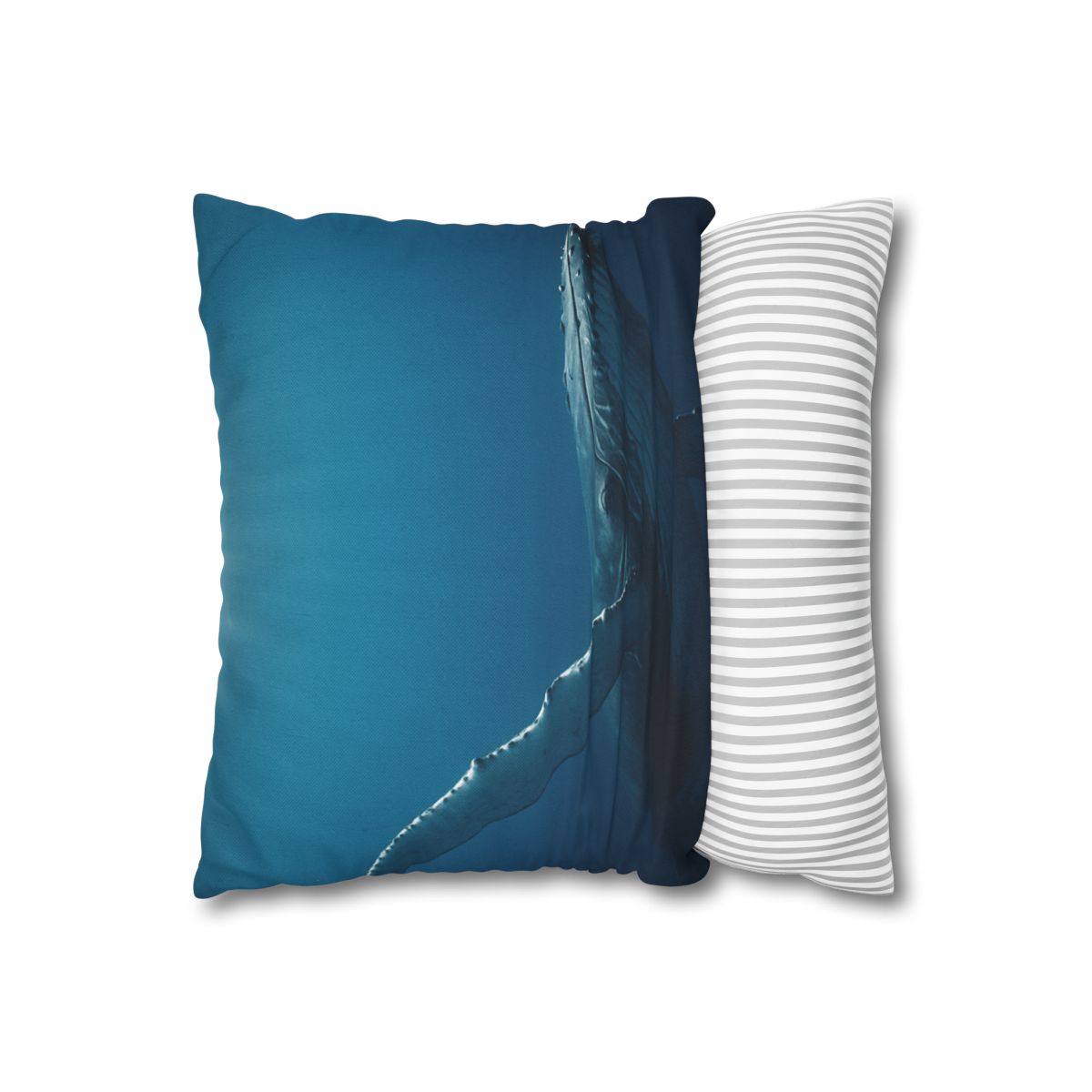 Nebula Dive Humpback Whale soft cotton pillow cases