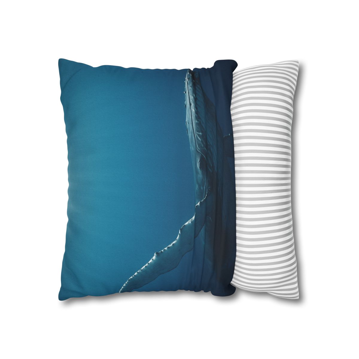 Nebula Dive Humpback Whale soft cotton pillow cases