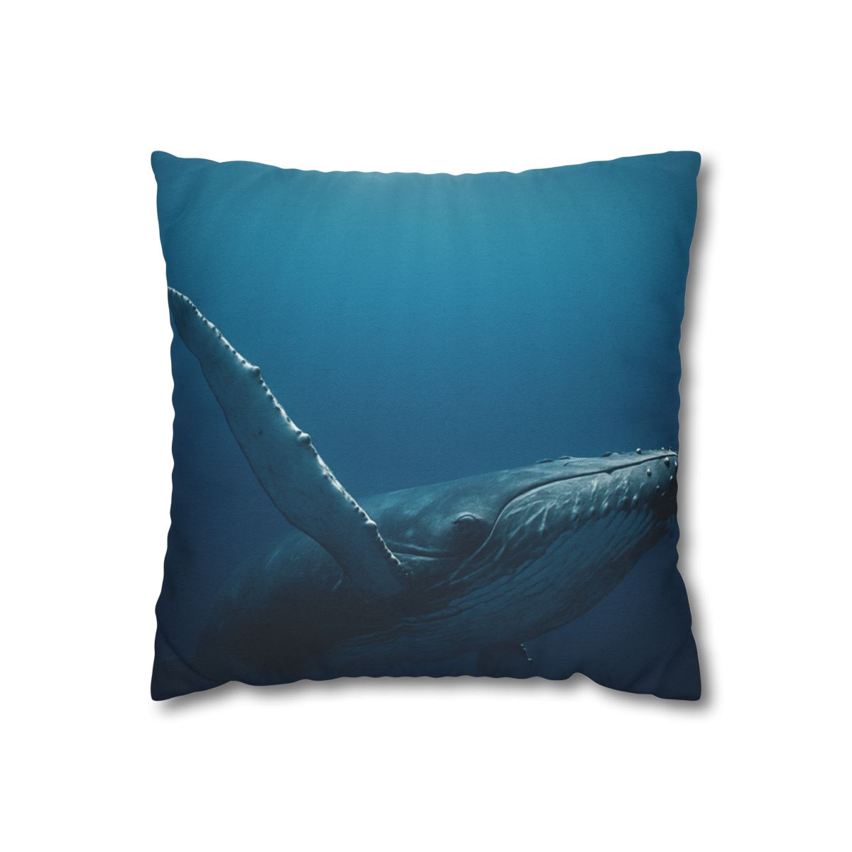 Nebula Dive Humpback Whale soft cotton pillow cases