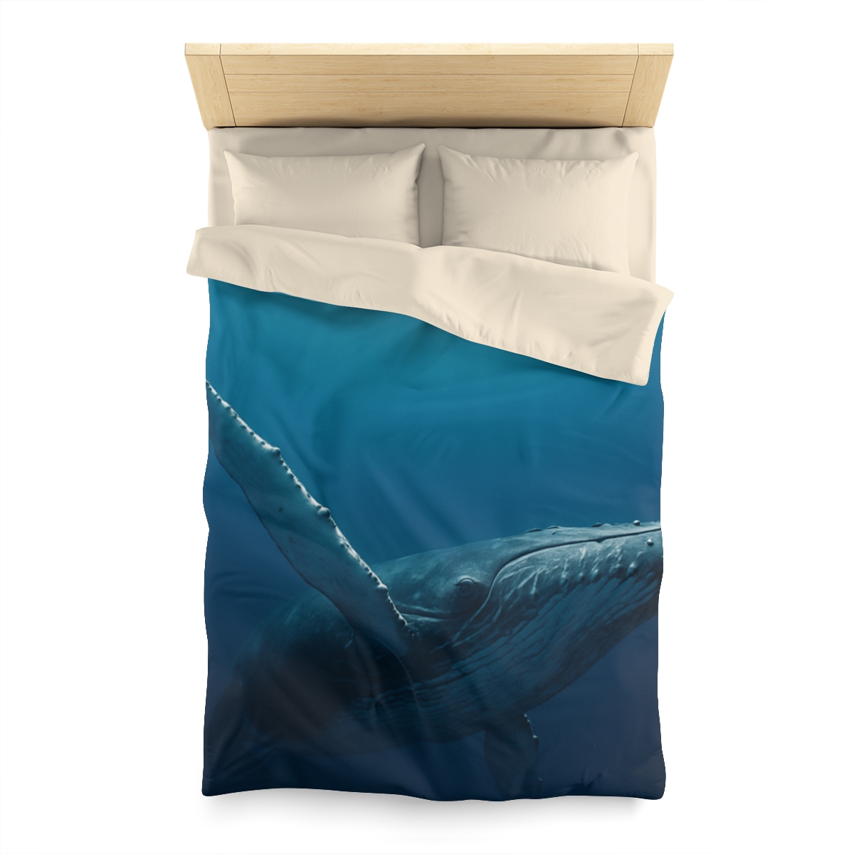 Nebula Dive Humpback Whale unique patterned duvets