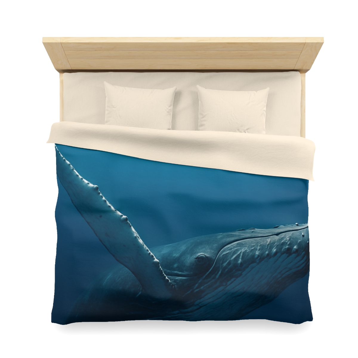 Nebula Dive Humpback Whale unique patterned duvets