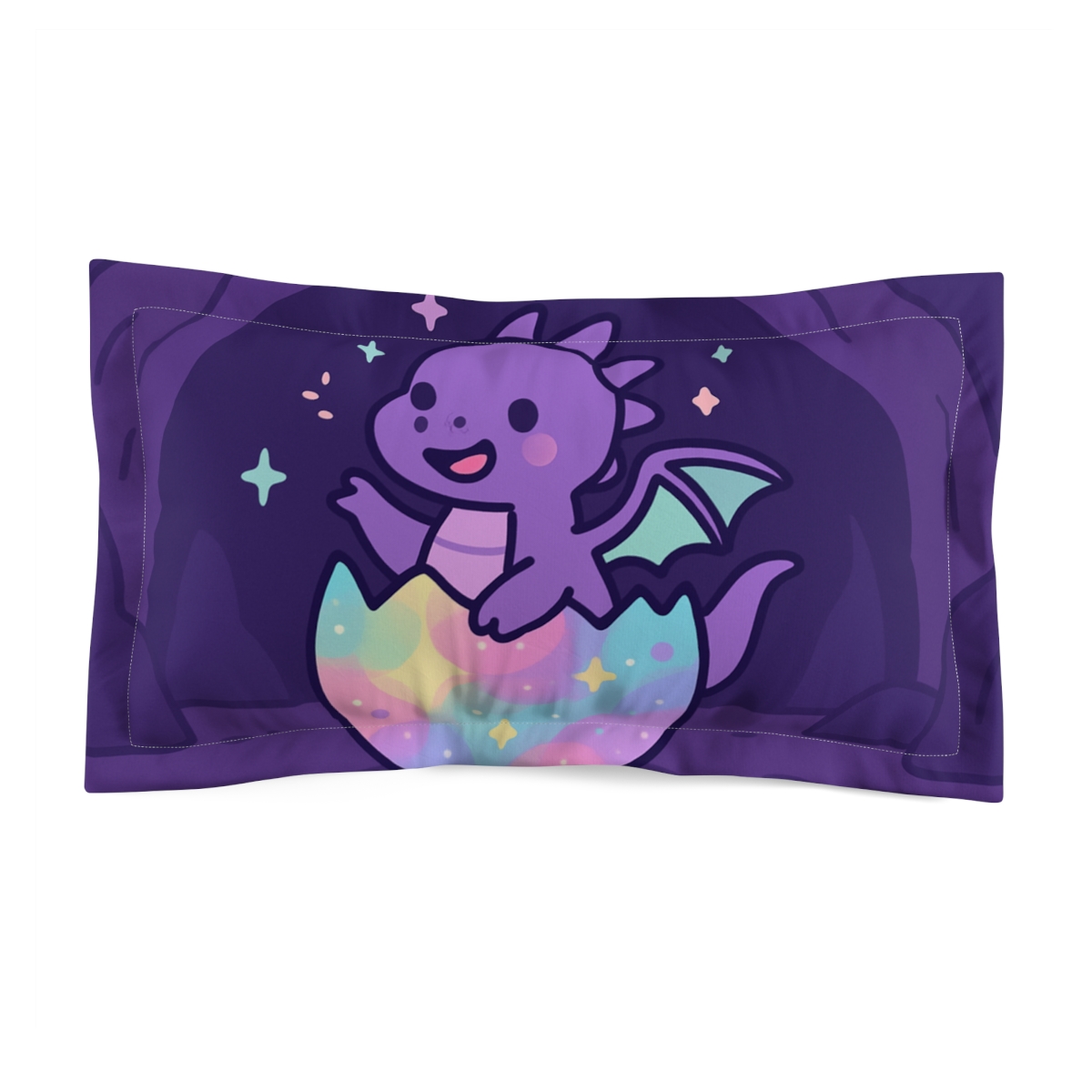 Nebula Dragon Hatchling custom pillows