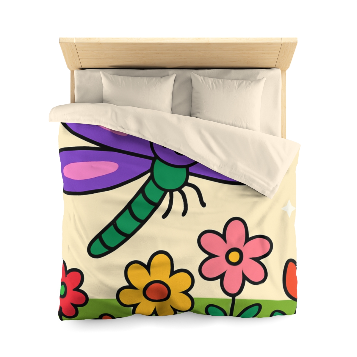 Nebula Dragonfly Garden stylish duvet covers