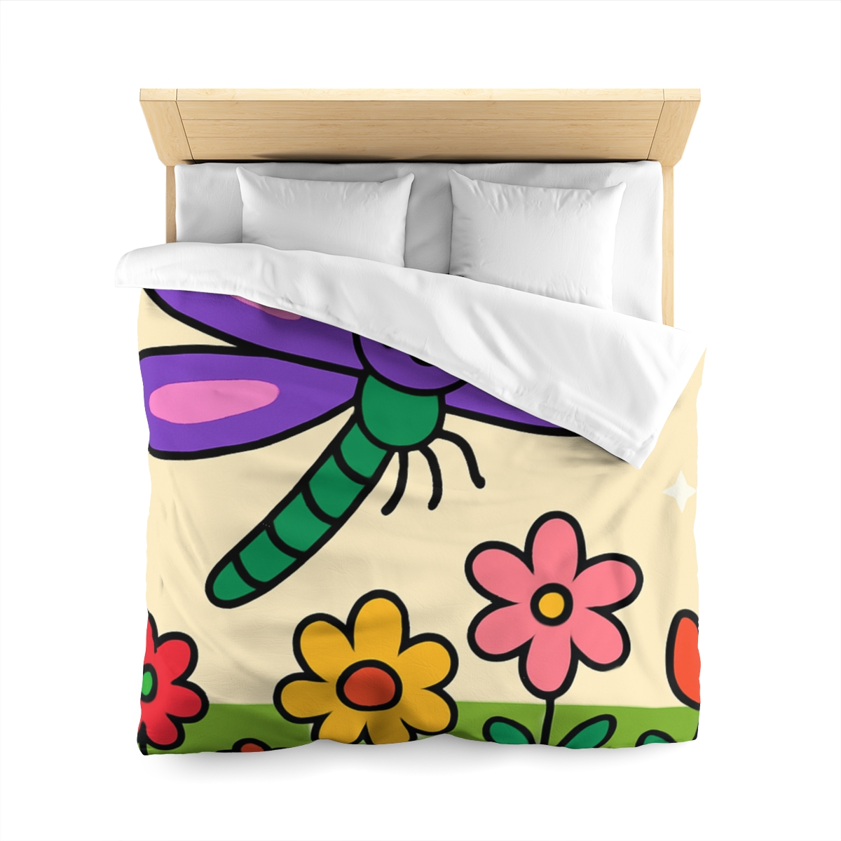 Nebula Dragonfly Garden stylish duvet covers