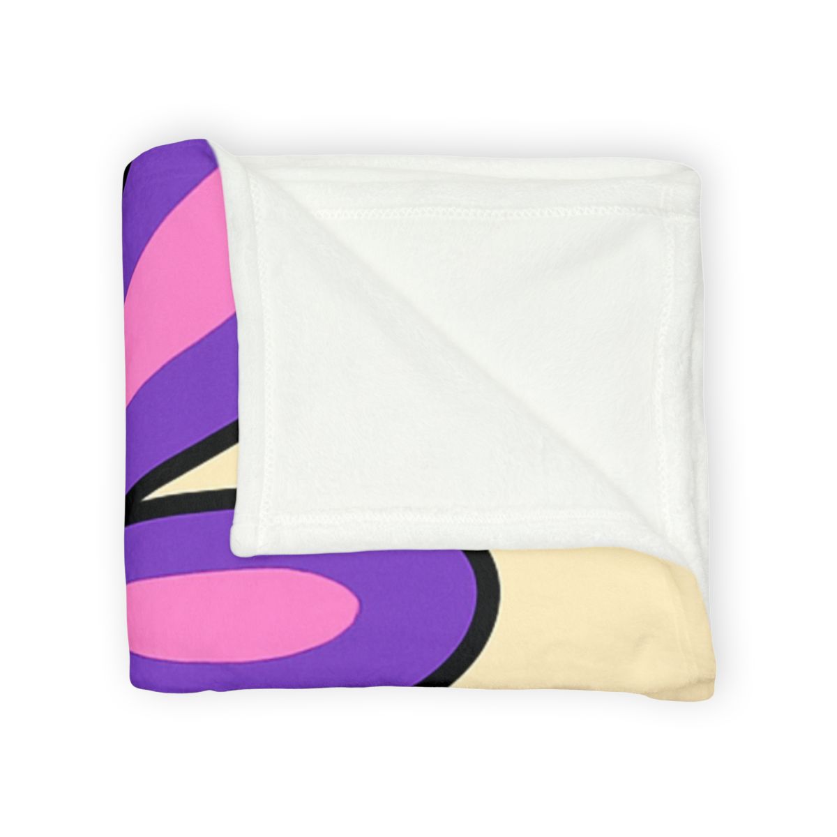 Nebula Dragonfly Garden soft fleece blankets