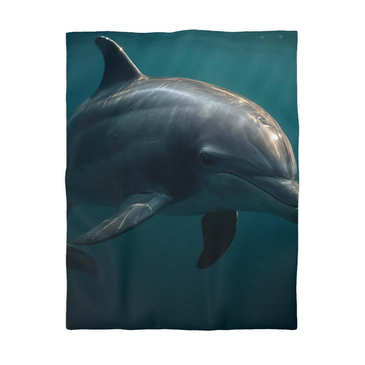 Nebula Drift Bottlenose Dolphin soft comforter duvets