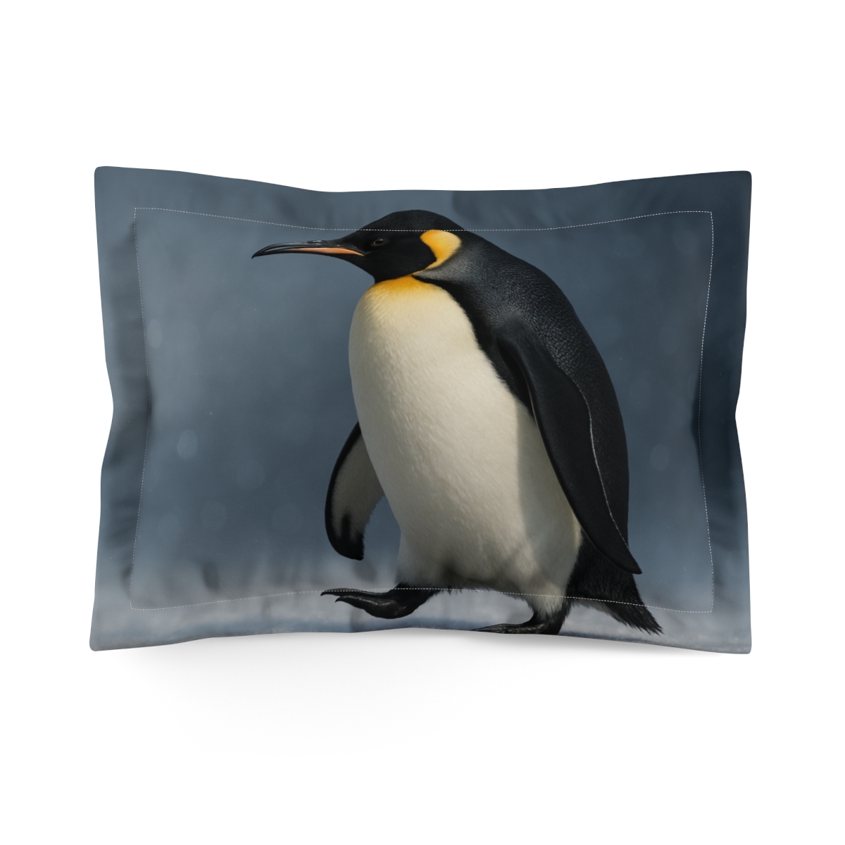 Nebula Drift Emperor Penguin gift pillows for home