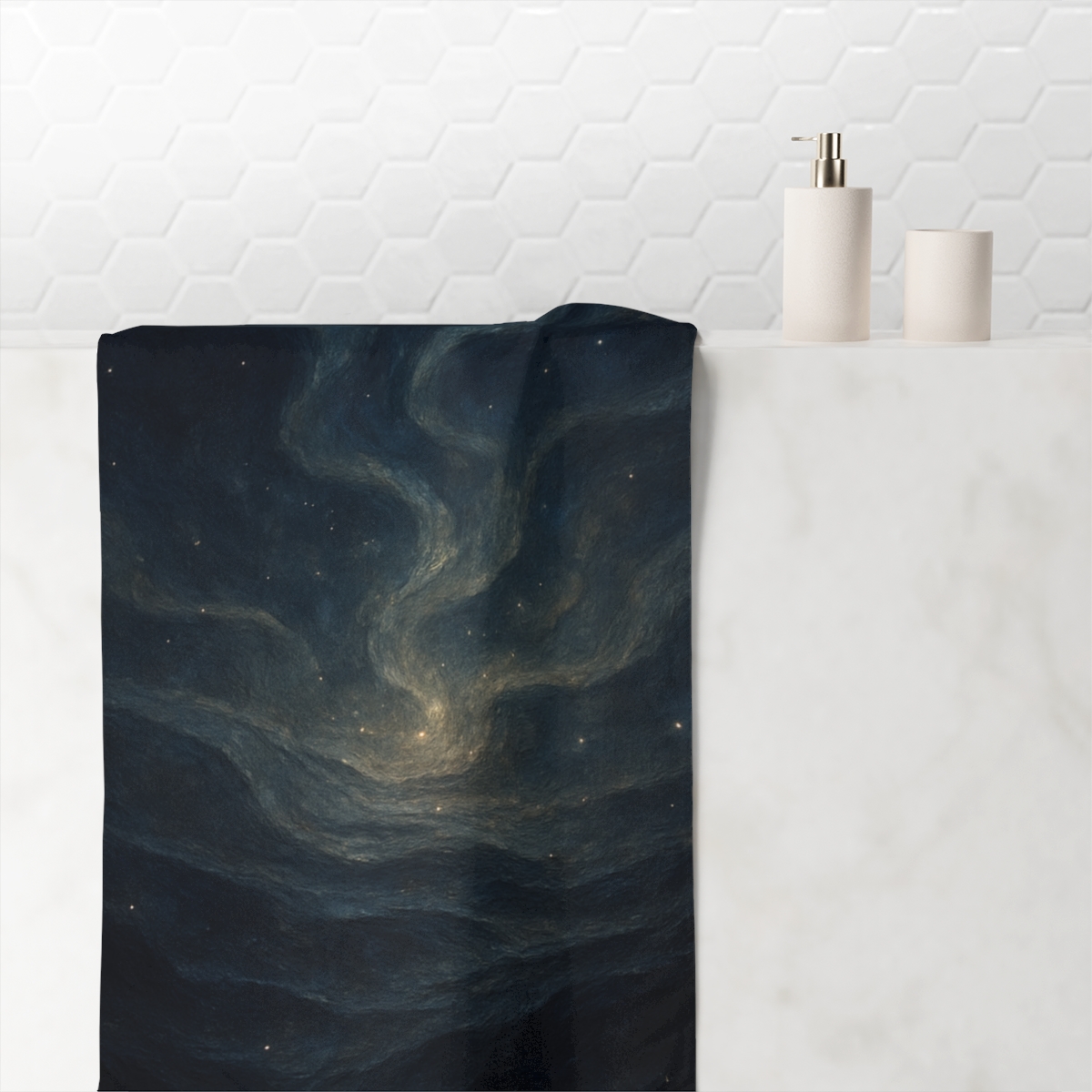 Nebula Drift Tapestry comfortable face towels