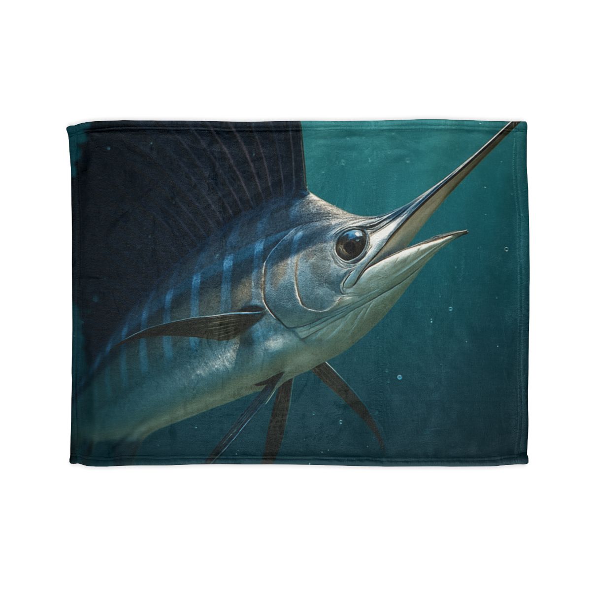 Nebula Flash Sailfish stylish throw blankets