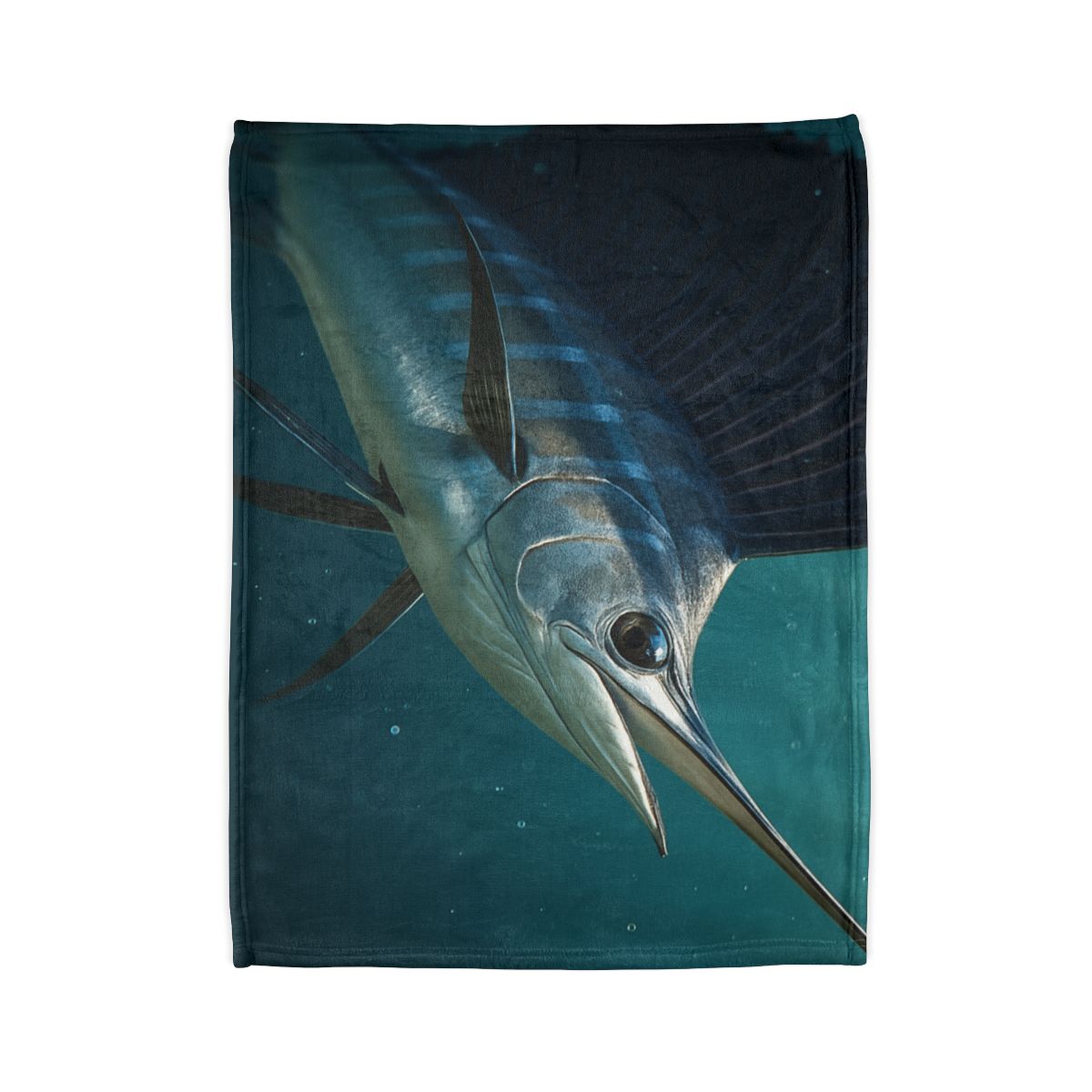 Nebula Flash Sailfish stylish throw blankets
