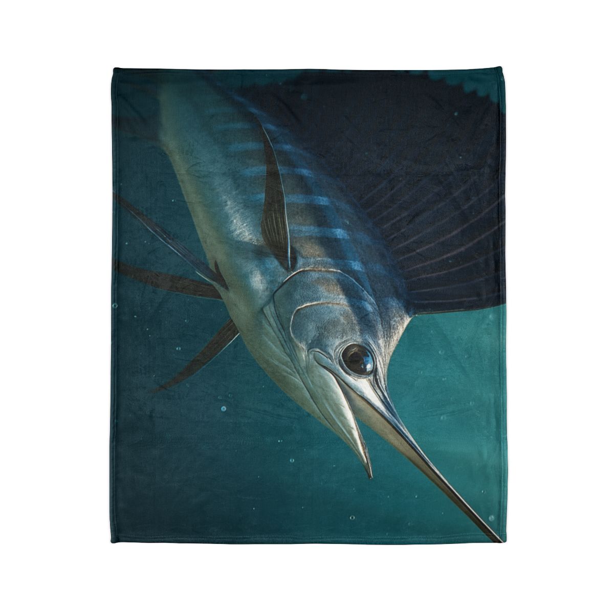 Nebula Flash Sailfish stylish throw blankets