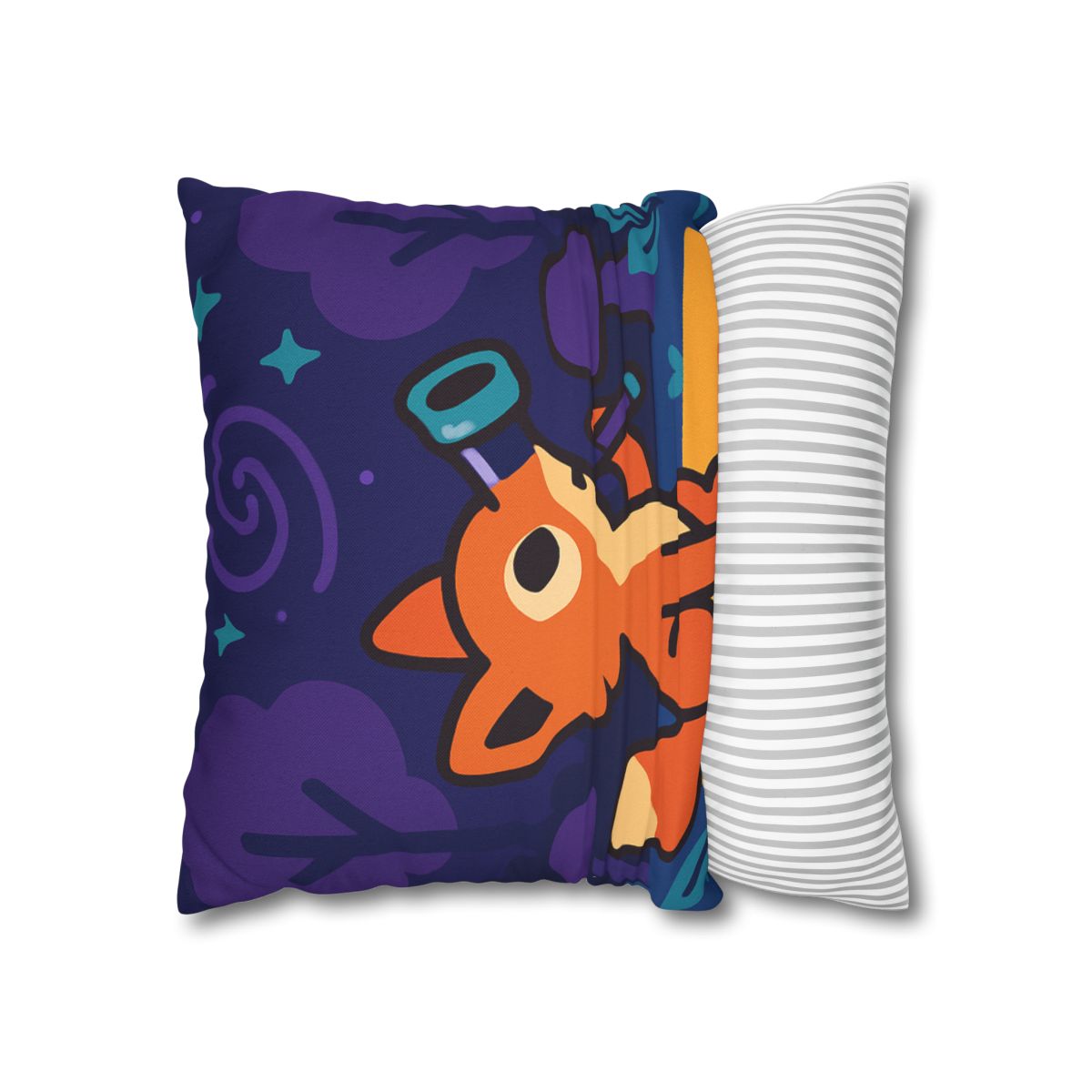 Nebula Forest Fox custom pillow cases