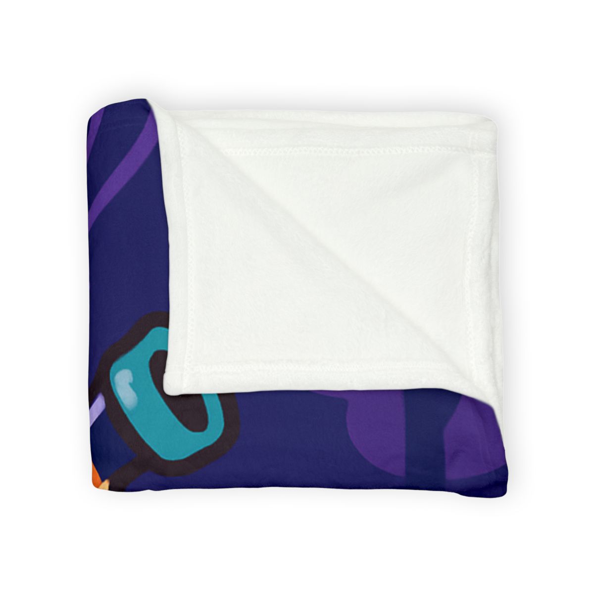 Nebula Forest Fox trendy patterned blankets