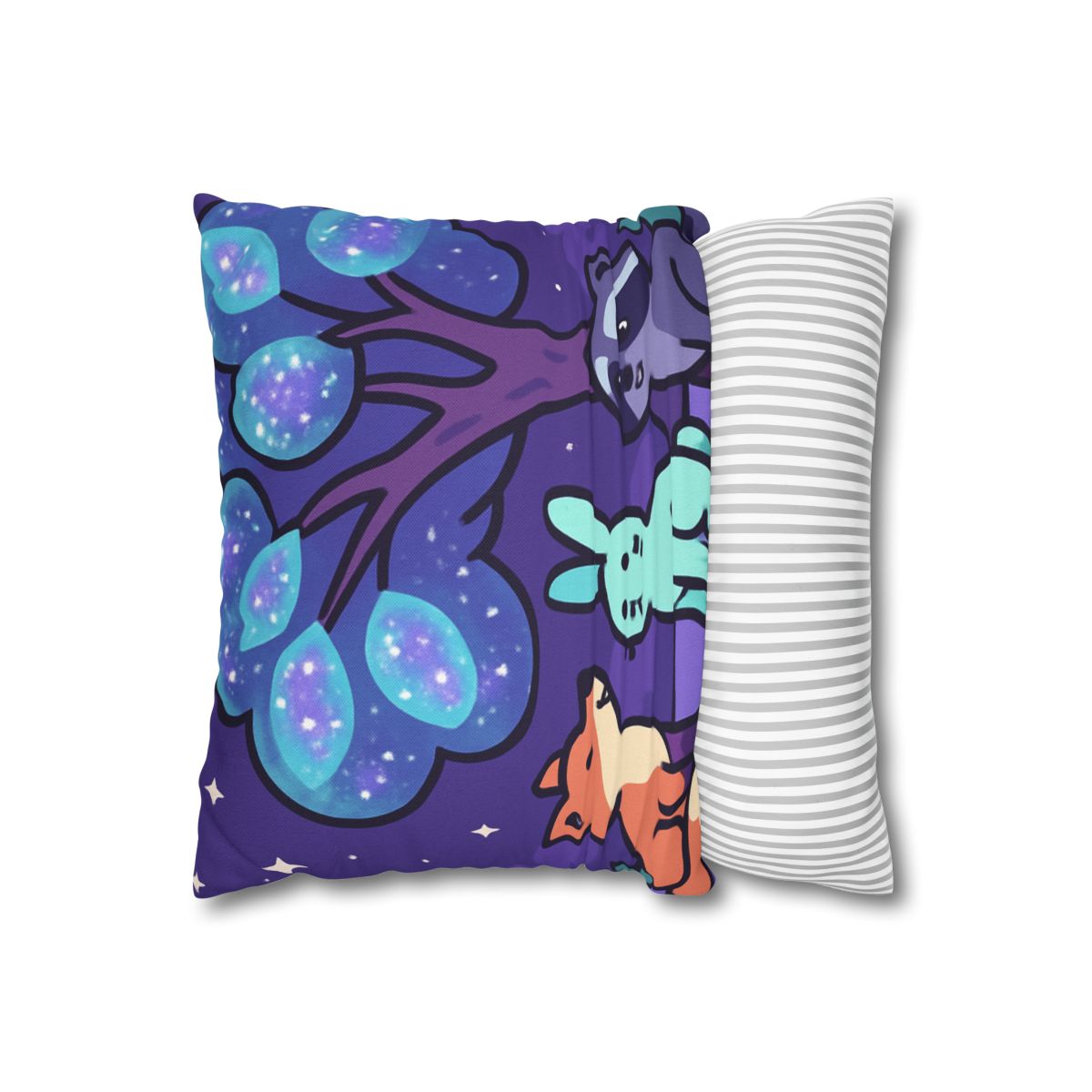 Nebula Forest Friends trendy patterned pillow cases
