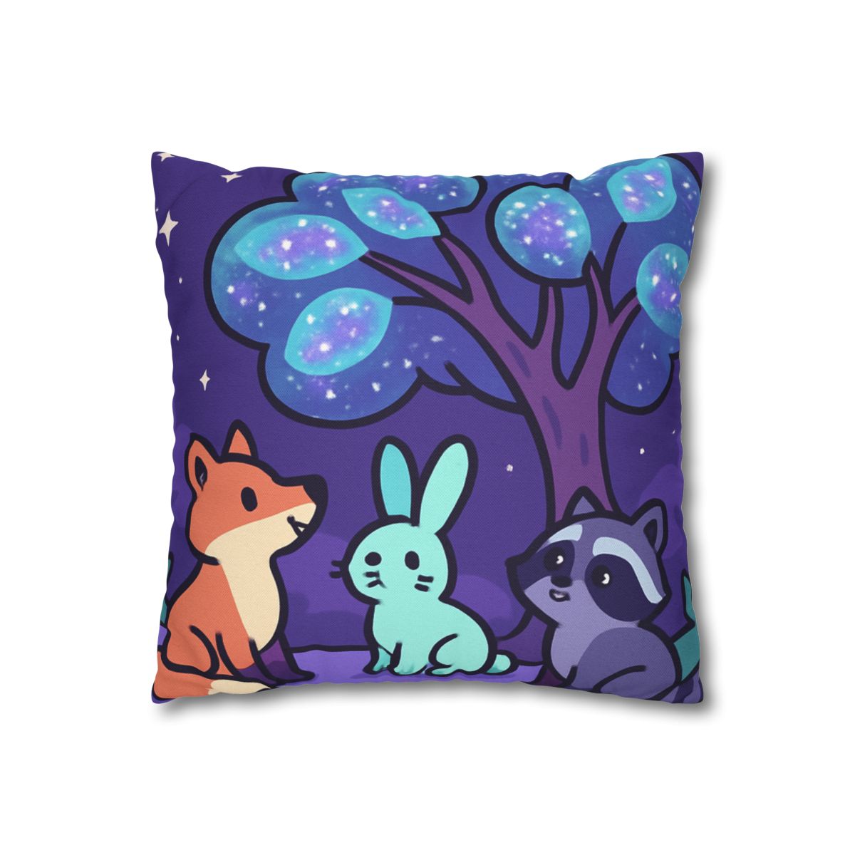 Nebula Forest Friends trendy patterned pillow cases