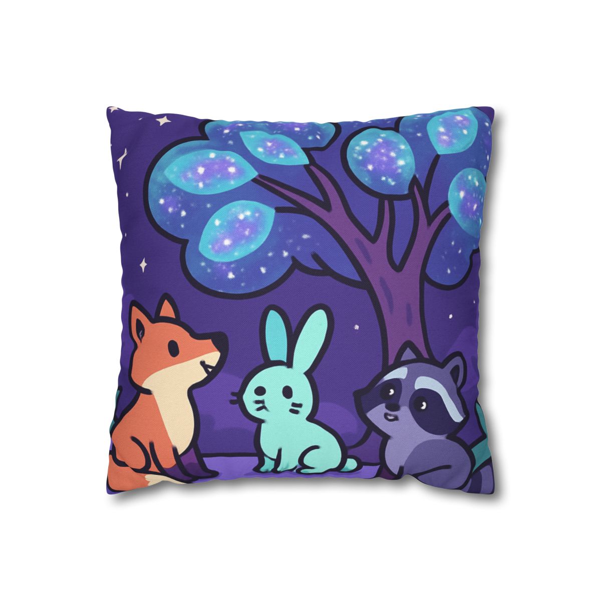 Nebula Forest Friends trendy patterned pillow cases