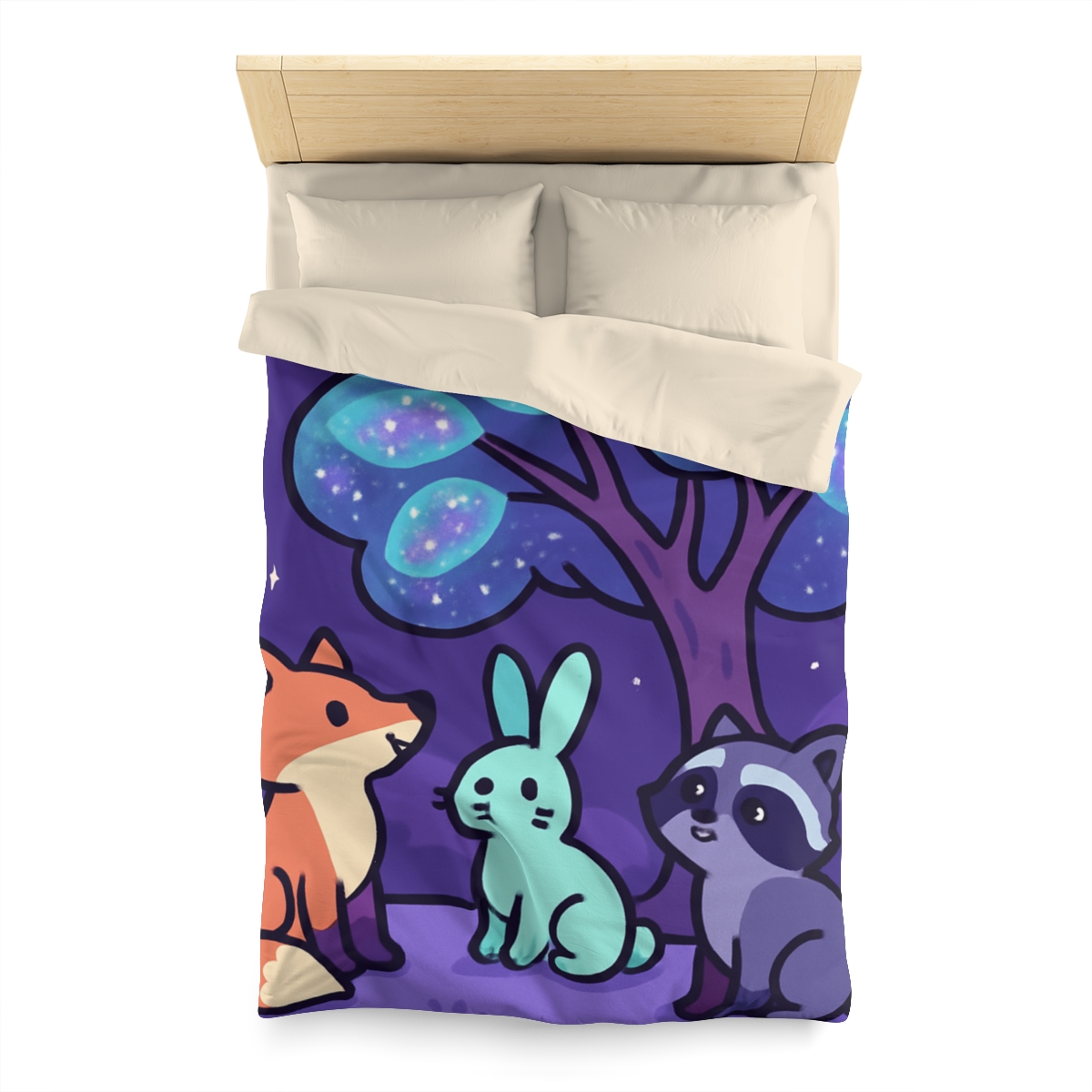 Nebula Forest Friends warm winter duvets