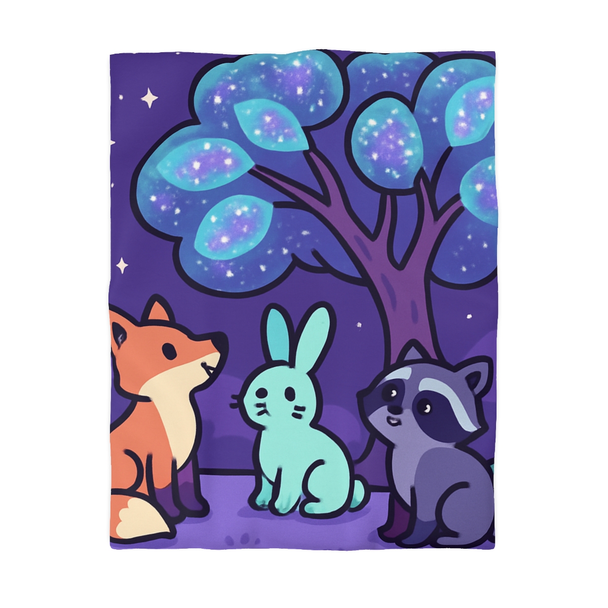 Nebula Forest Friends warm winter duvets