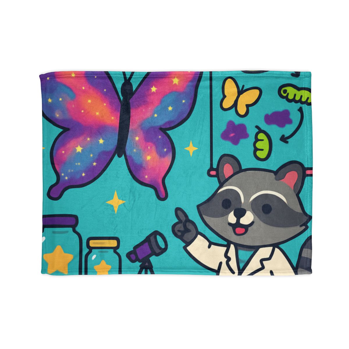 Nebula Garden Butterflies Lab trendy patterned blankets