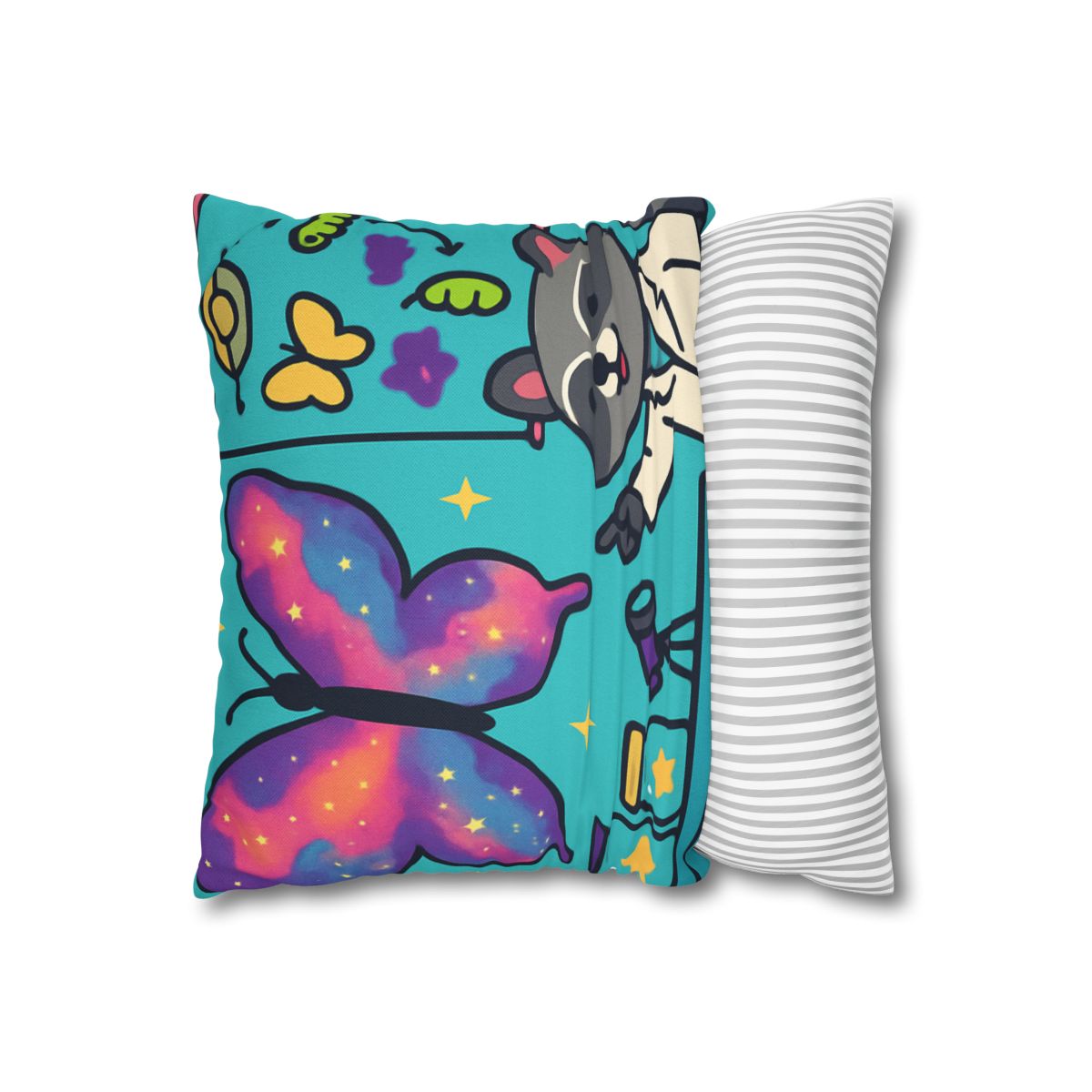 Nebula Garden Butterflies Lab custom pillow cases