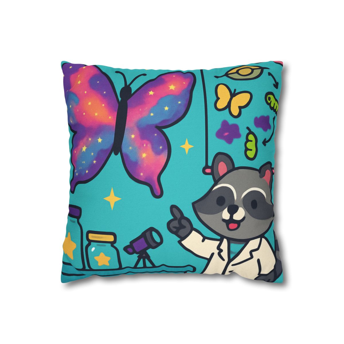 Nebula Garden Butterflies Lab custom pillow cases