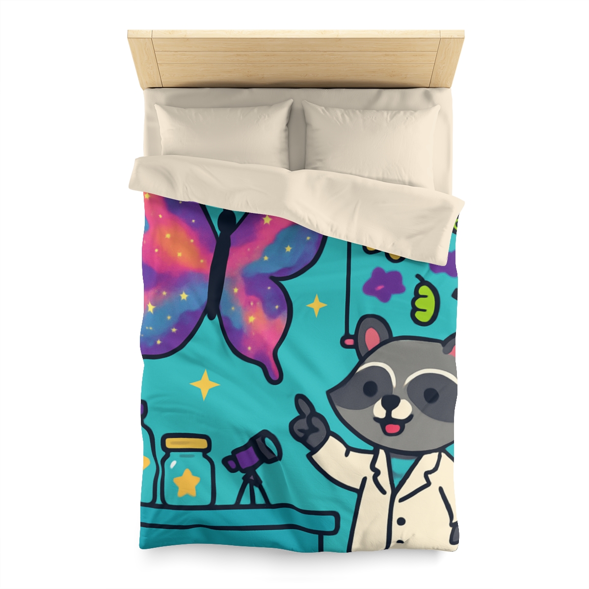 Nebula Garden Butterflies Lab stylish duvet covers