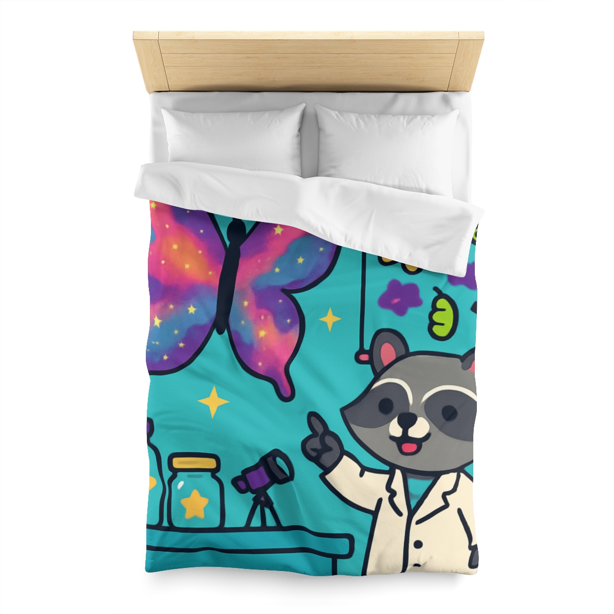 Nebula Garden Butterflies Lab stylish duvet covers