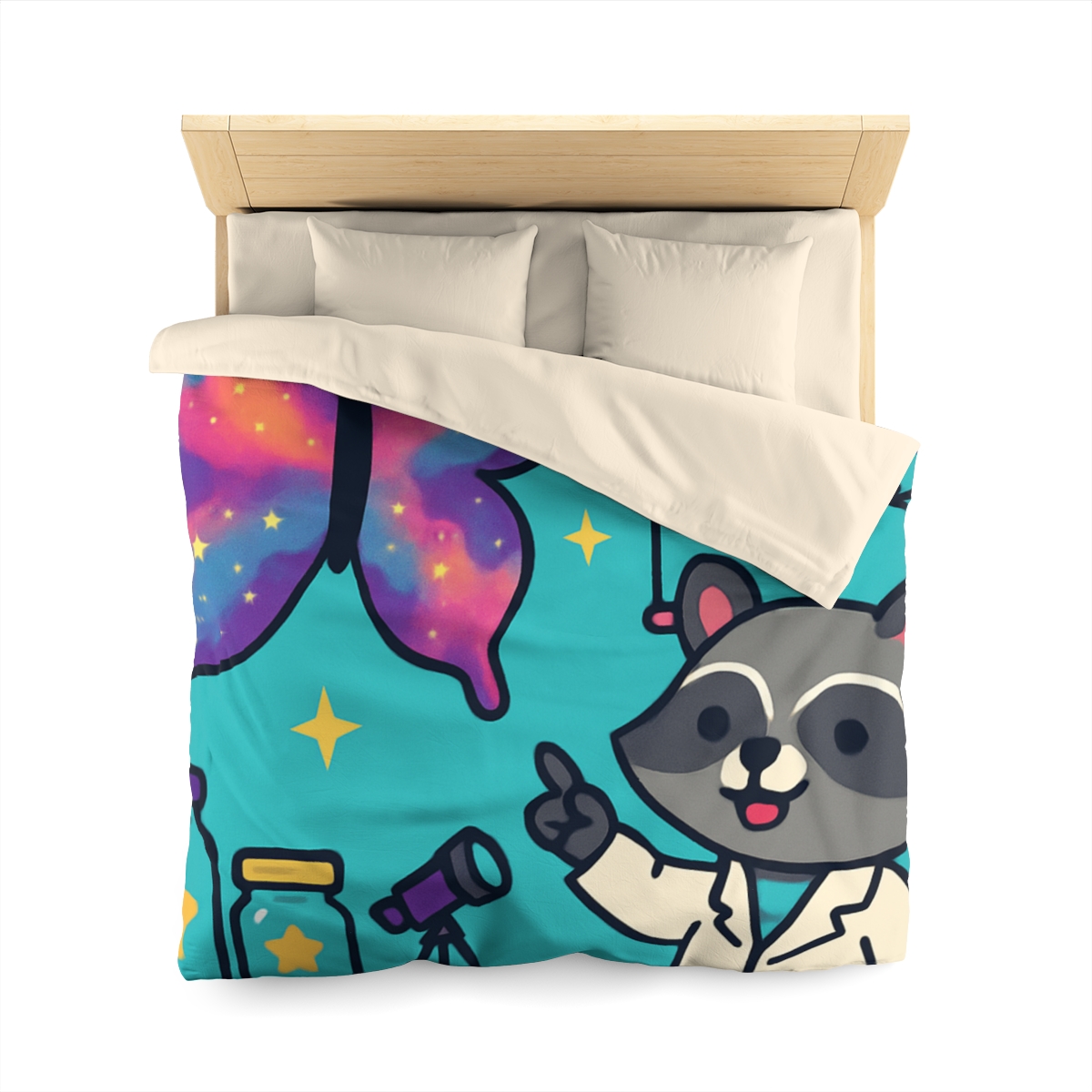 Nebula Garden Butterflies Lab stylish duvet covers