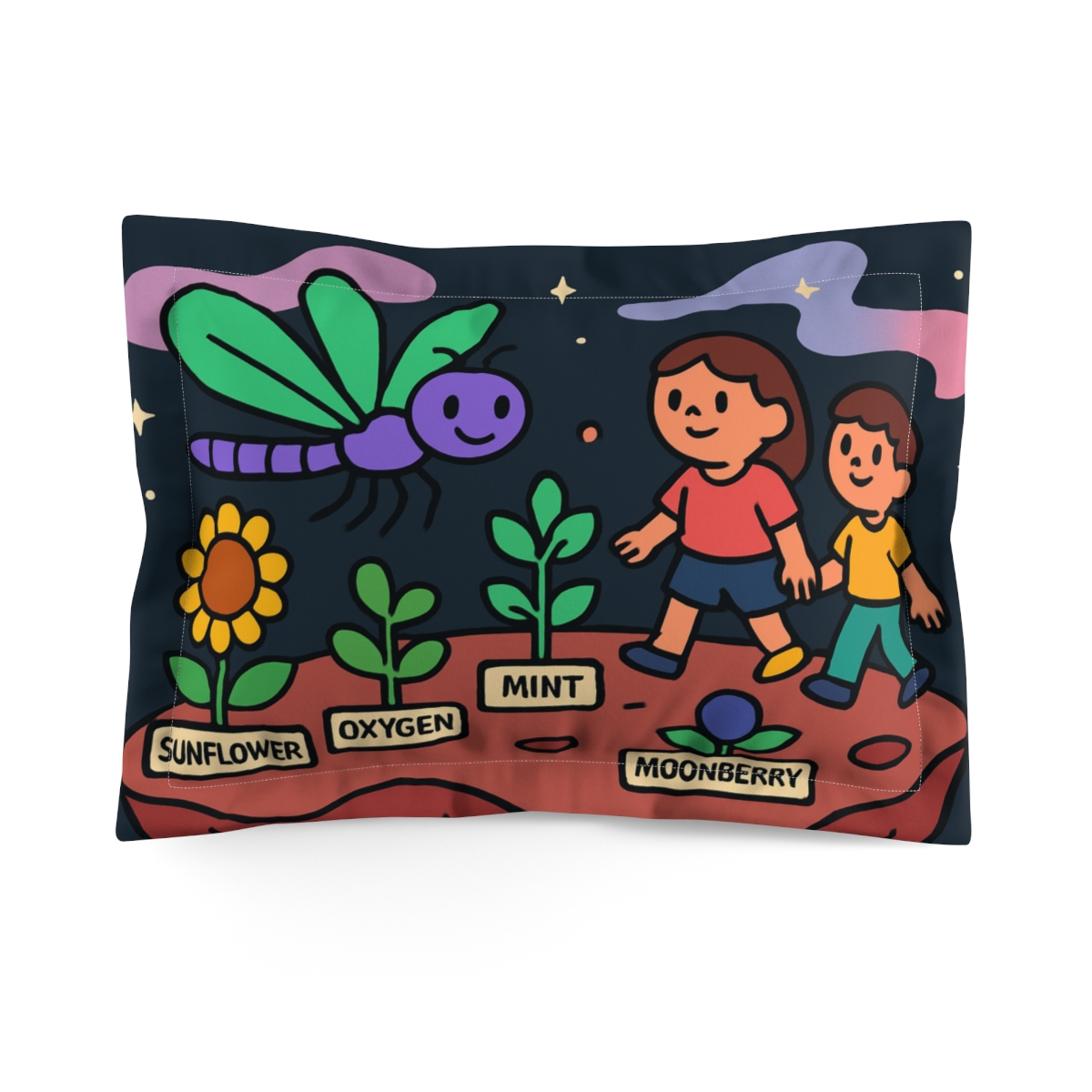Nebula Garden Dragonfly gift pillows for home
