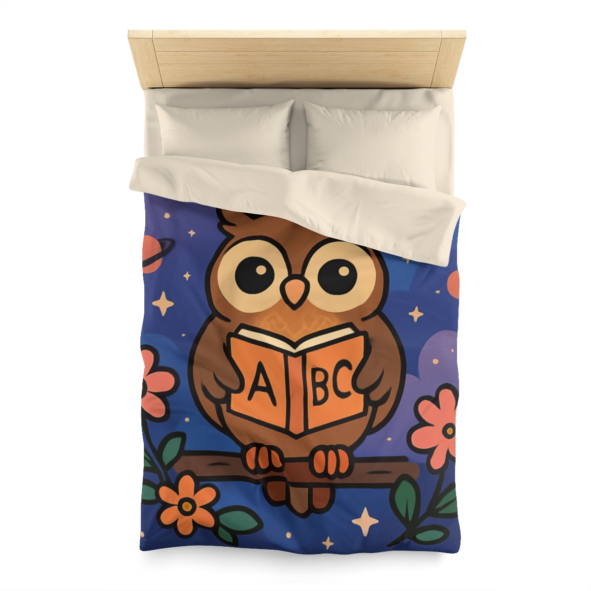 Nebula Garden Owl soft comforter duvets
