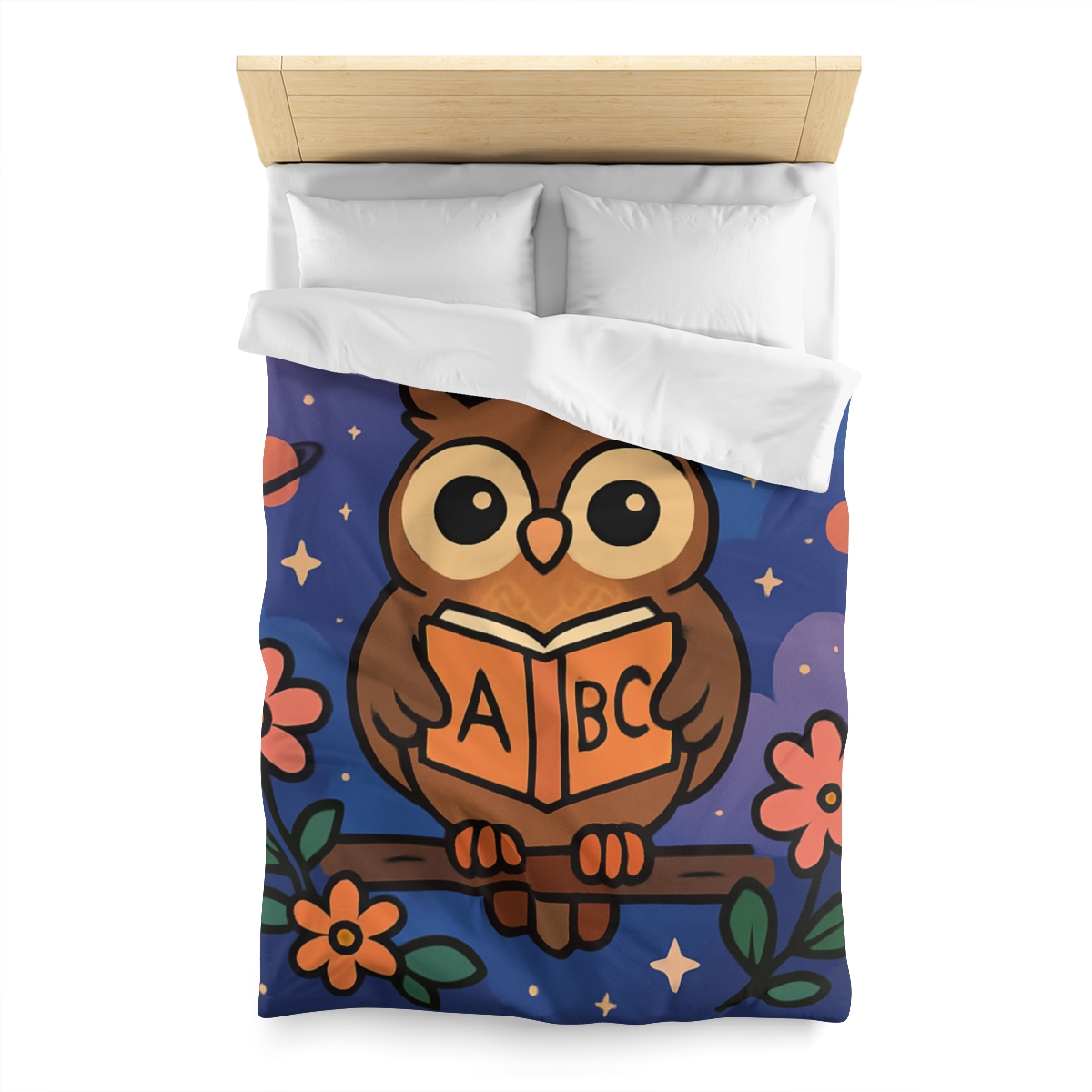 Nebula Garden Owl soft comforter duvets