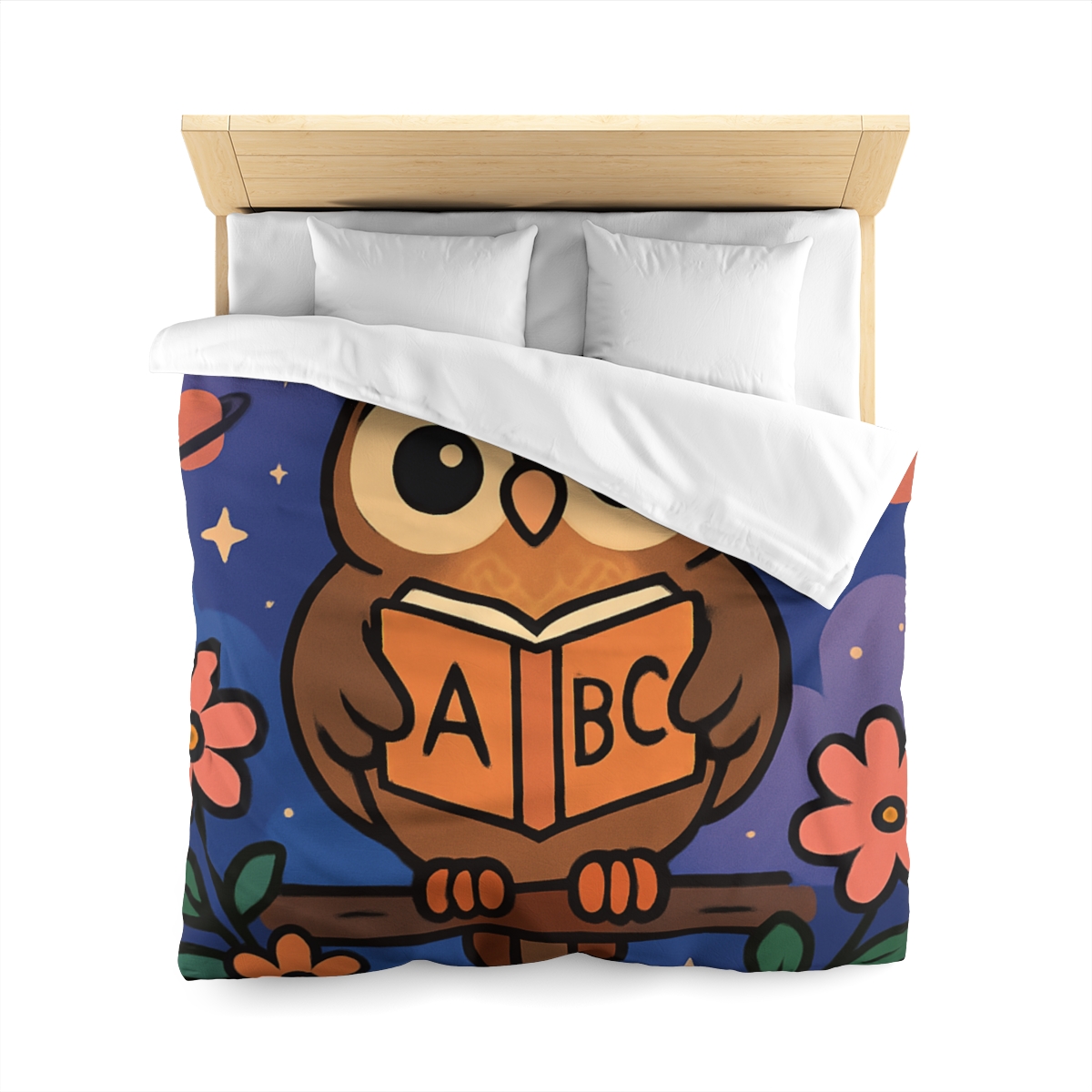 Nebula Garden Owl soft comforter duvets