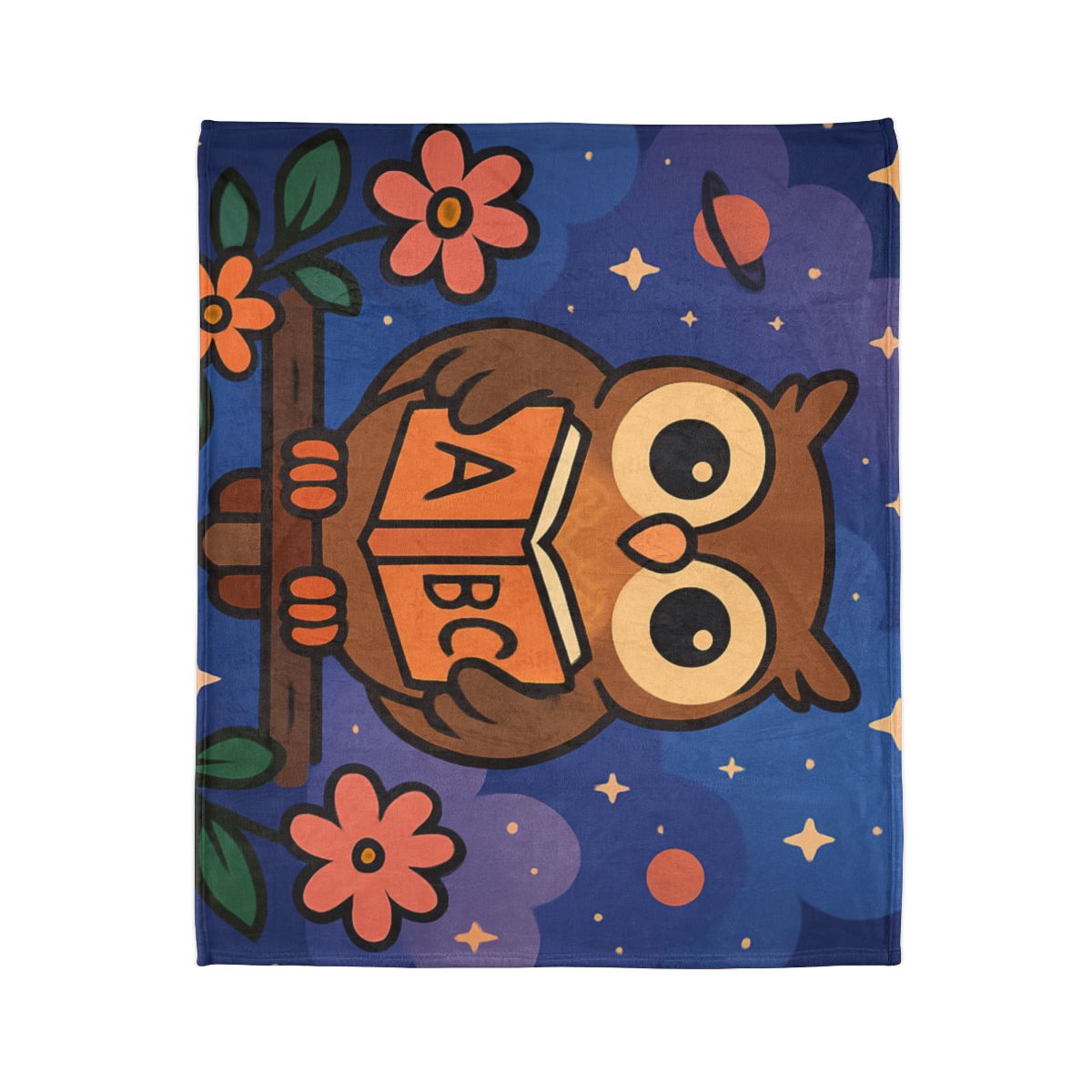 Nebula Garden Owl unique gift blanketscustom blankets