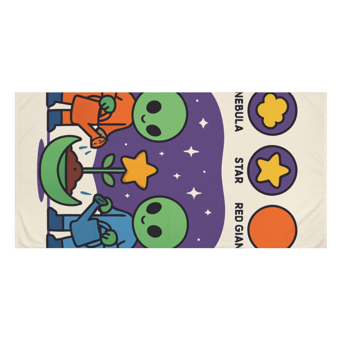Nebula Gardeners And The Life Cycle Of A Star comfortable face towels
