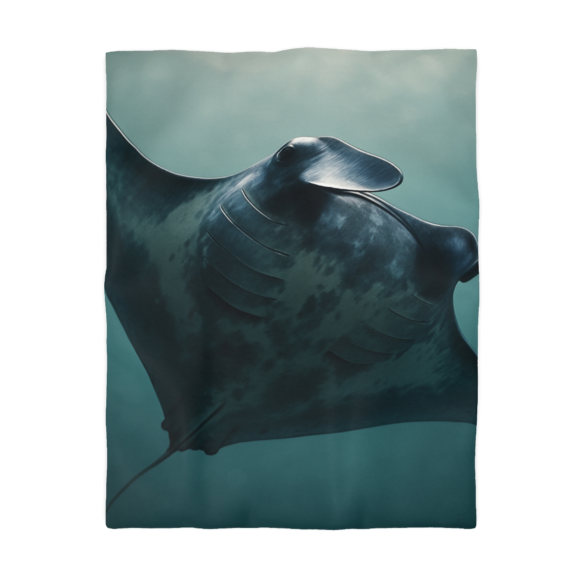 Nebula Glide Giant Manta Ray stylish duvet covers