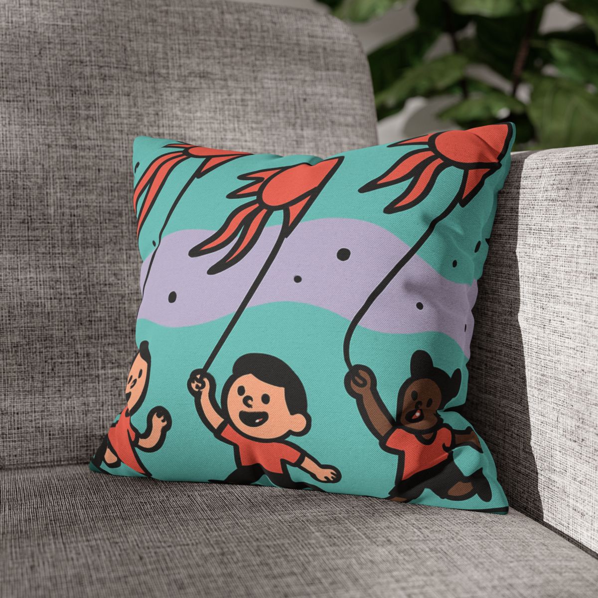 Nebula Kite Race unique gift pillow cases