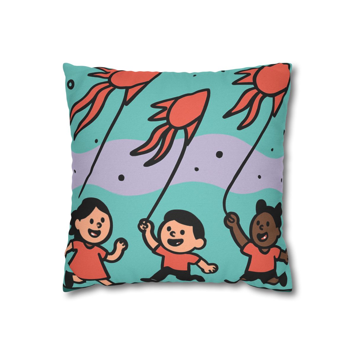 Nebula Kite Race unique gift pillow cases