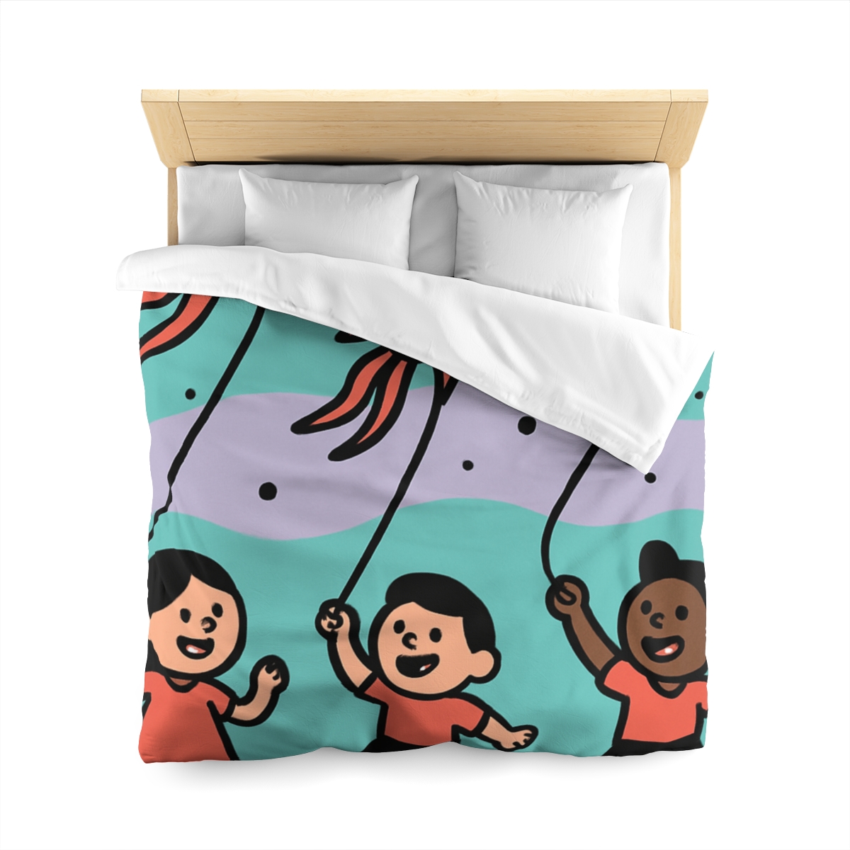 Nebula Kite Race custom duvets