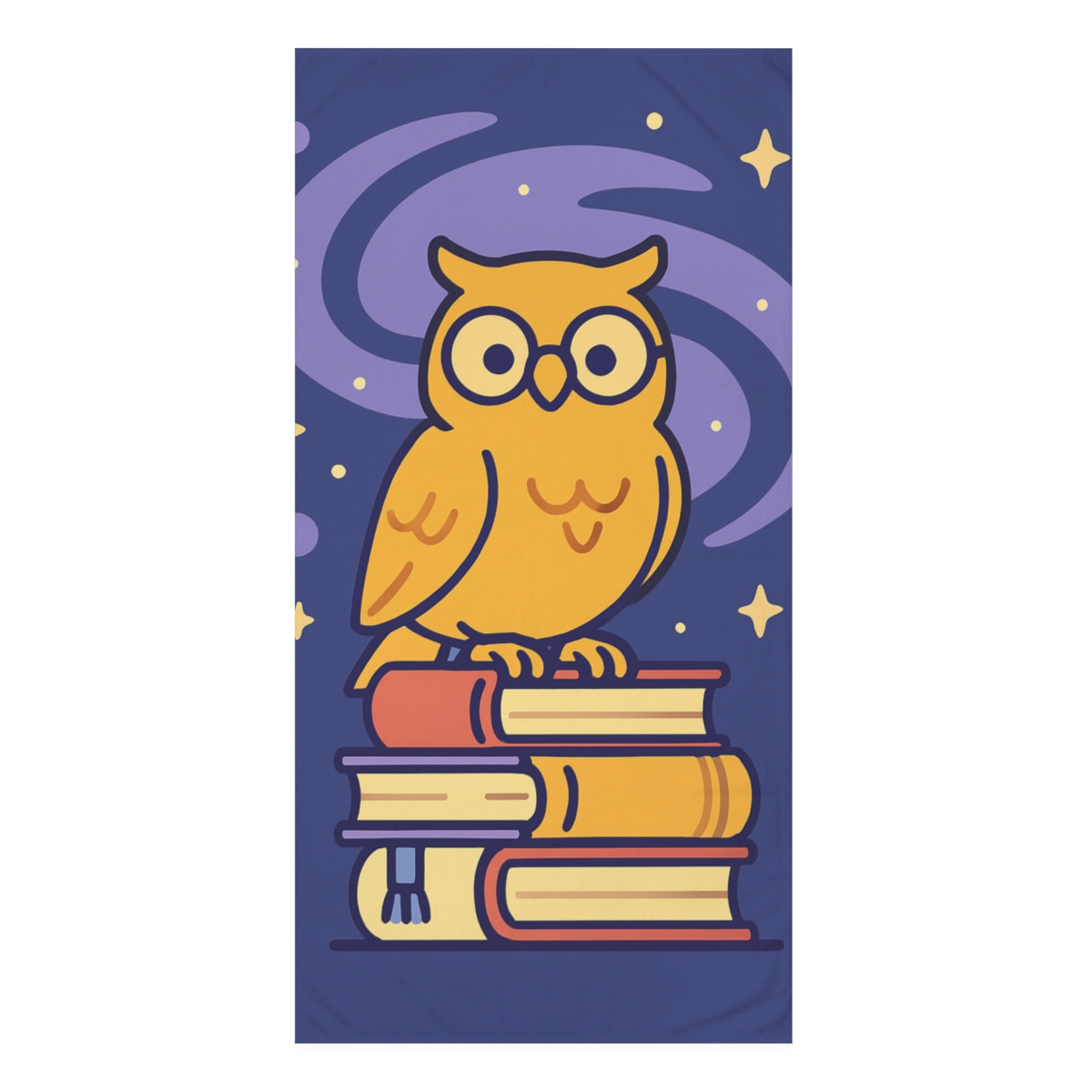 Nebula Library Owl soft cotton towels