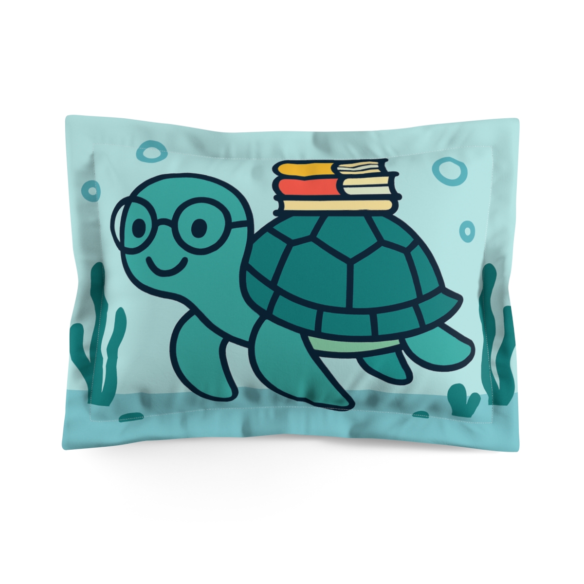 Nebula Library Sea Turtle soft plush pillows