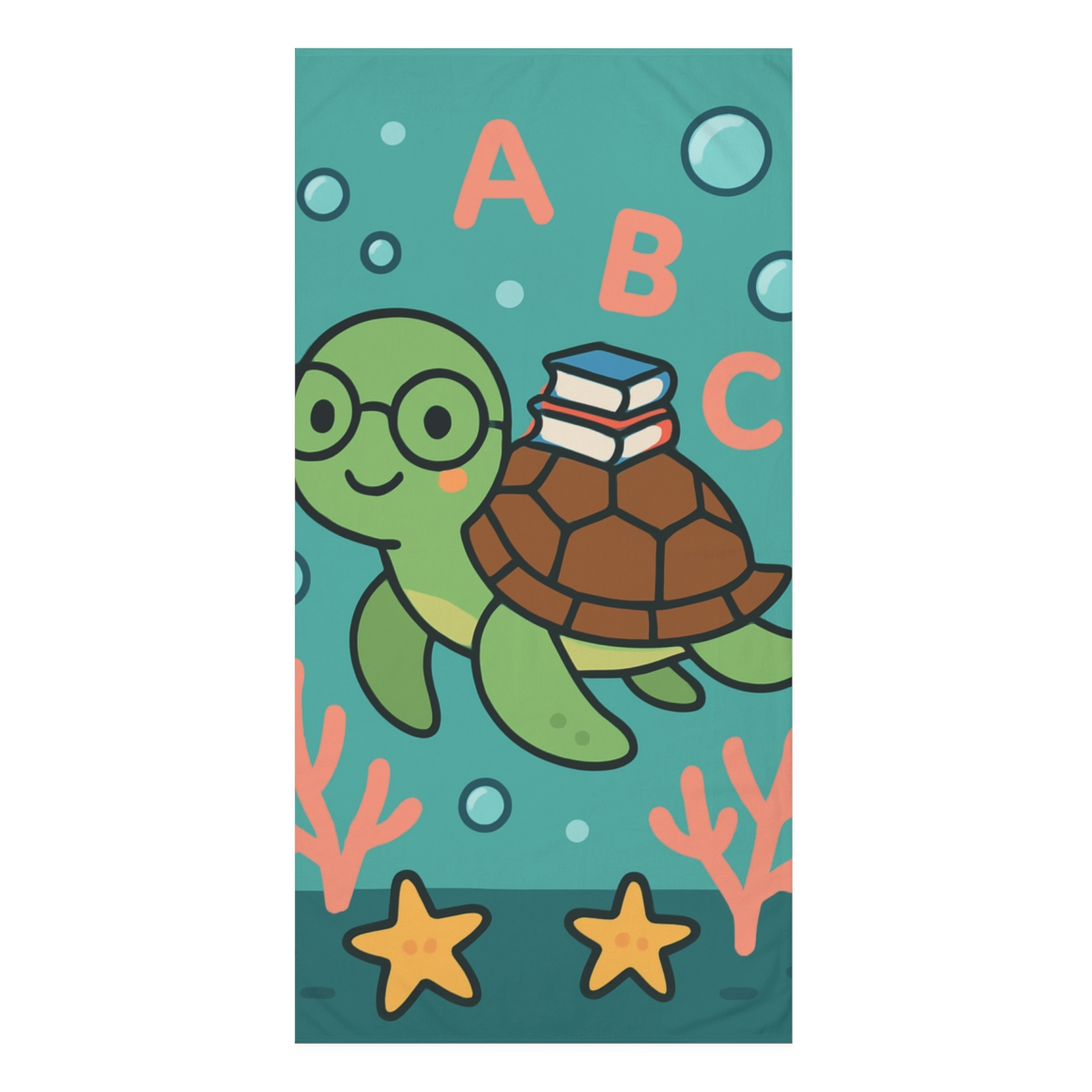 Nebula Library Sea Turtle unique gift towels