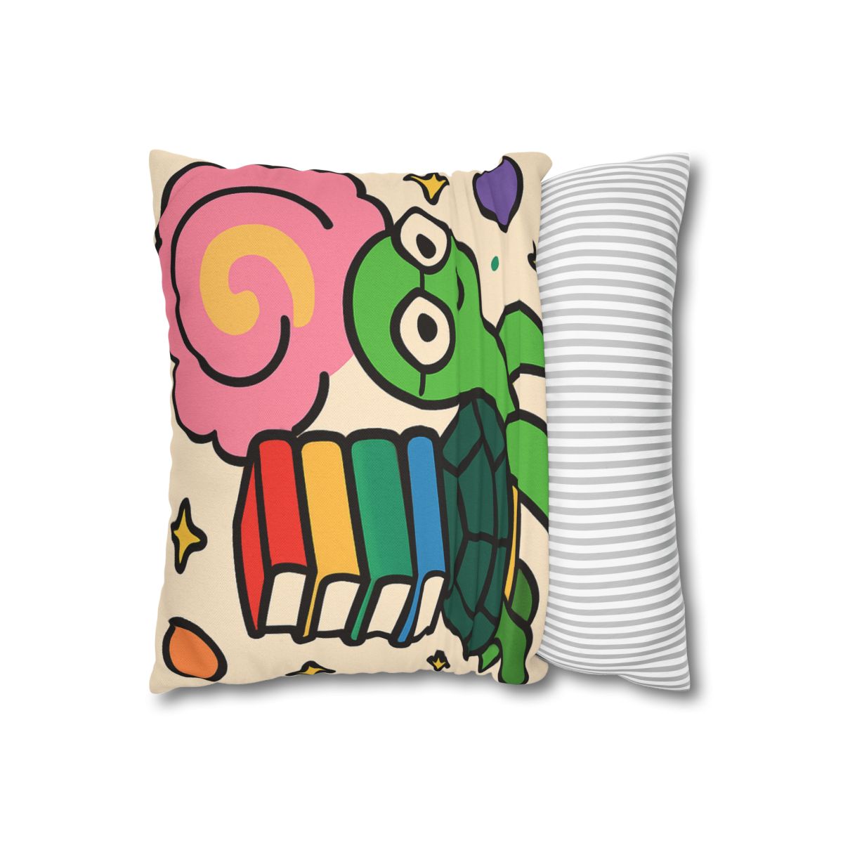 Nebula Library Turtle trendy patterned pillow cases