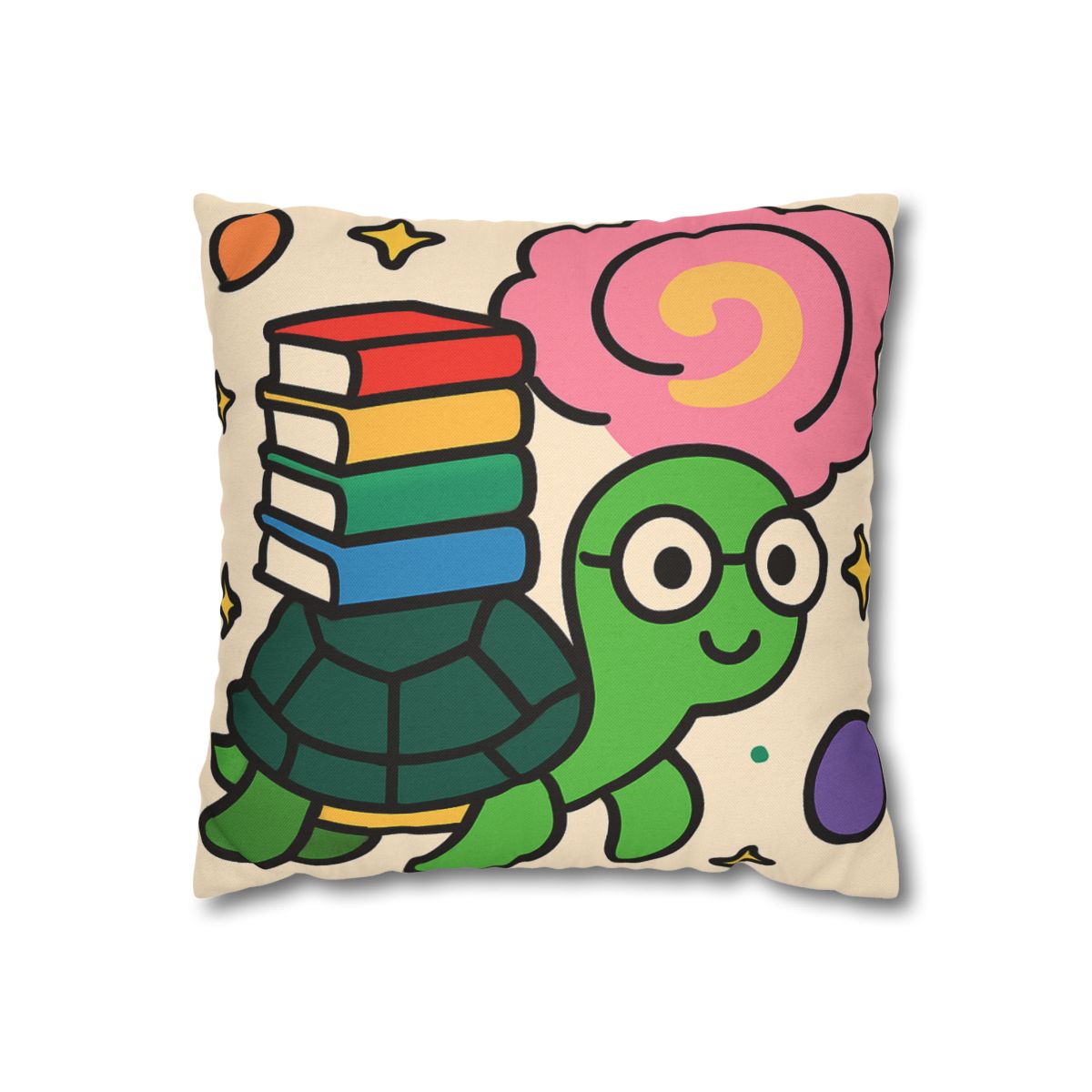 Nebula Library Turtle trendy patterned pillow cases