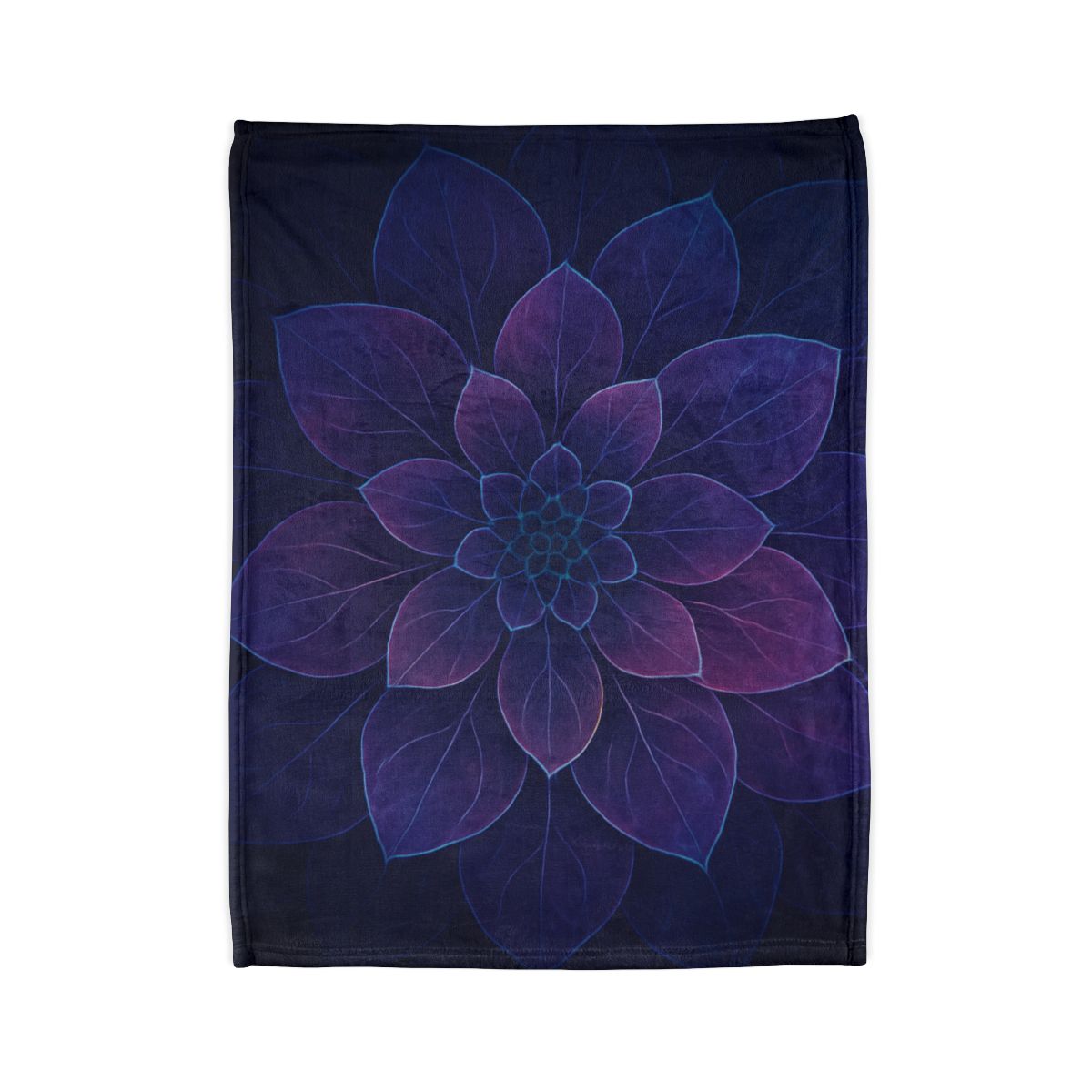 Nebula Petal Lattice personalized cozy blankets